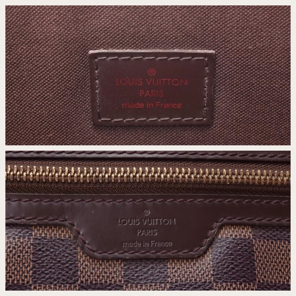 Louis Vuitton Brown Checkered Laptop Bag - Picture 8 of 8